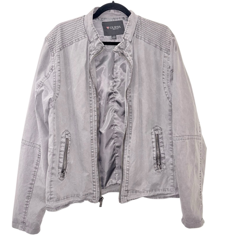 GUESS men’s Gray Jacket size Large